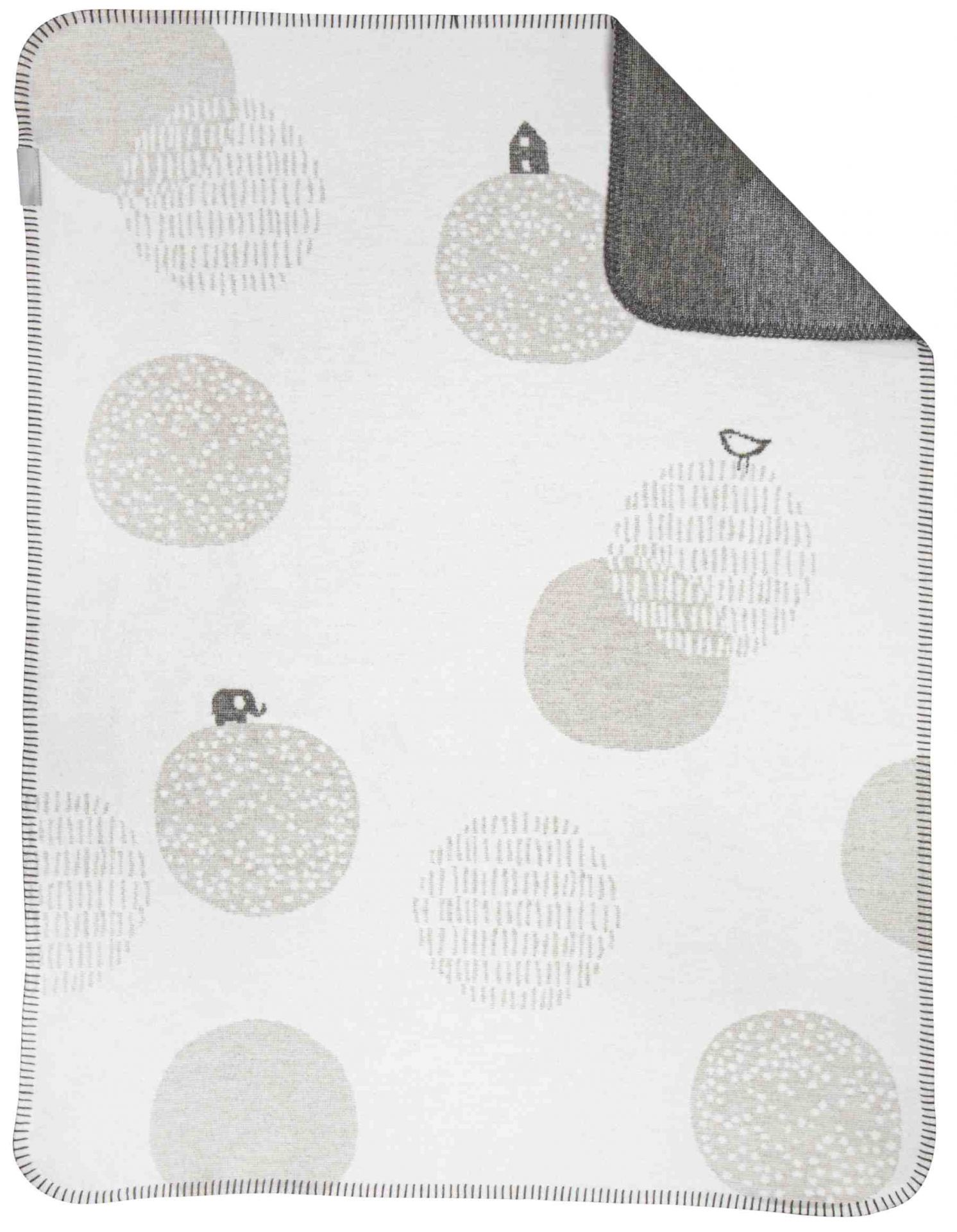 Circles Kids Blanket Räder SINGLE PIECES